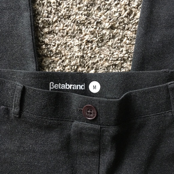 Betabrand Women's Grey Skinny Pants Medium - Picture 3 of 4